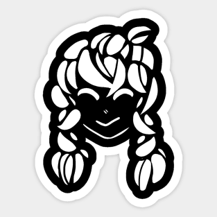 Girl Sticker